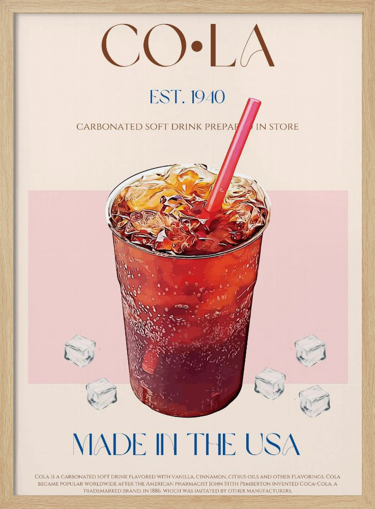 Chilled Cola Delight | Poster