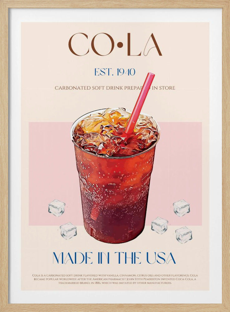 Chilled Cola Delight | Poster