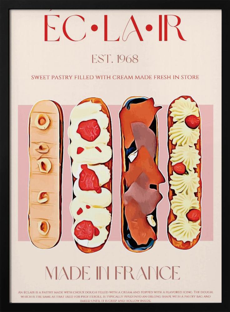 French Pastry Delight | Poster