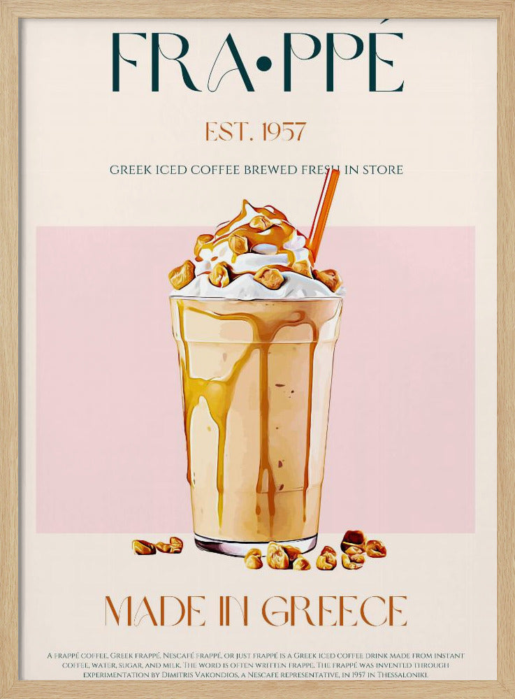 Greek Frappe Delight | Poster