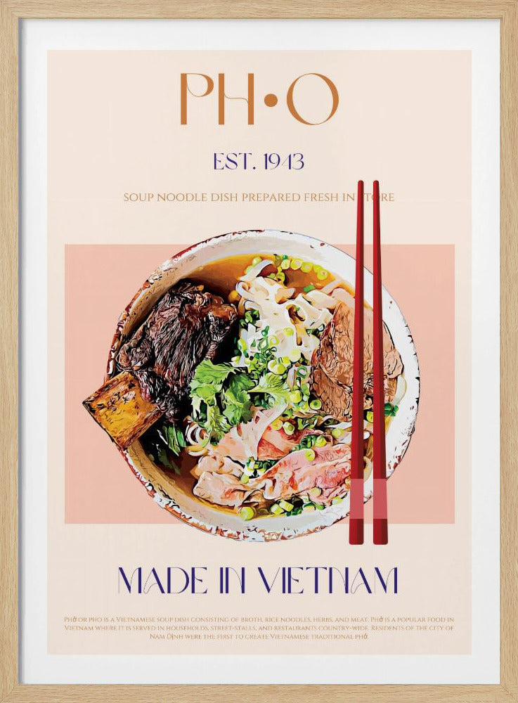 Vietnamese Noodle Delight | Poster