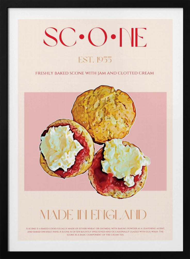 English Scone Delight | Poster