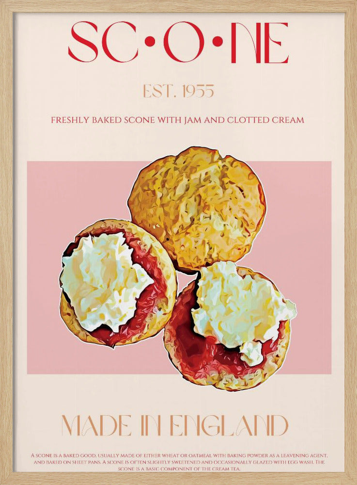 English Scone Delight | Poster