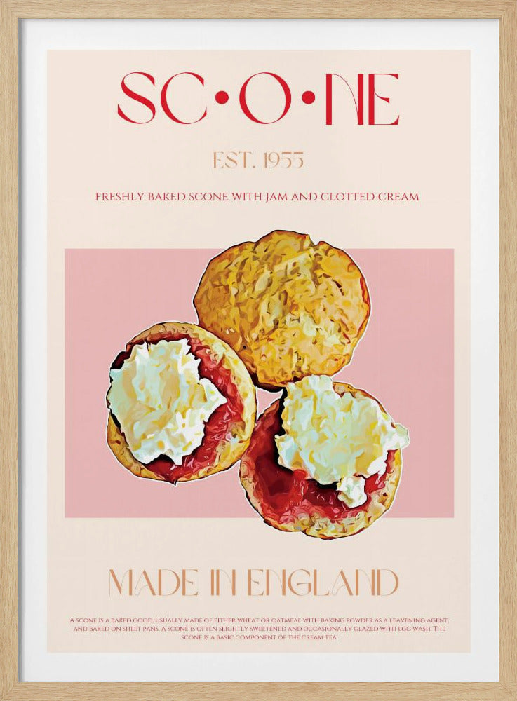 English Scone Delight | Poster