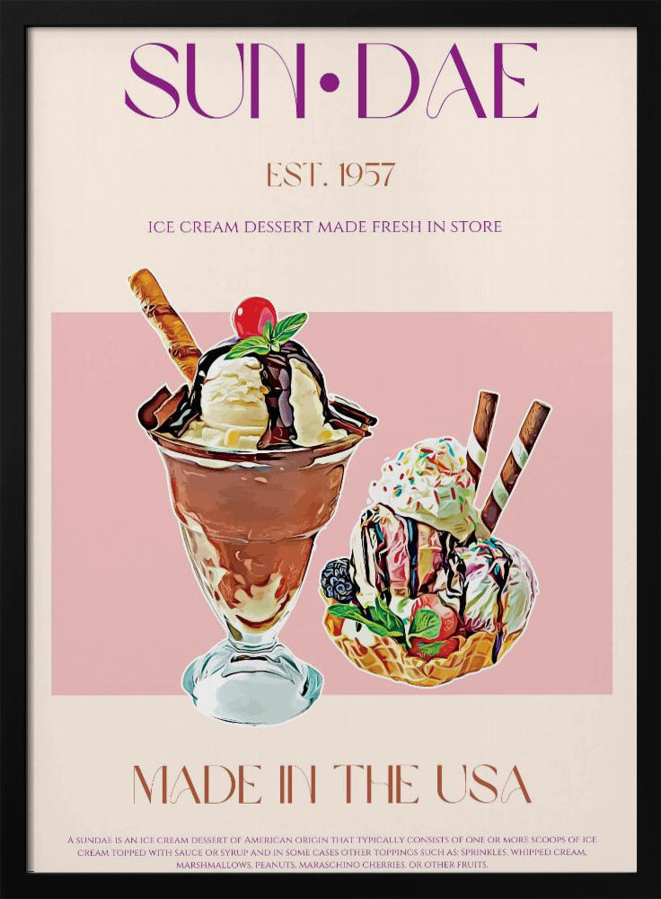 Delicious Sundaes | Poster