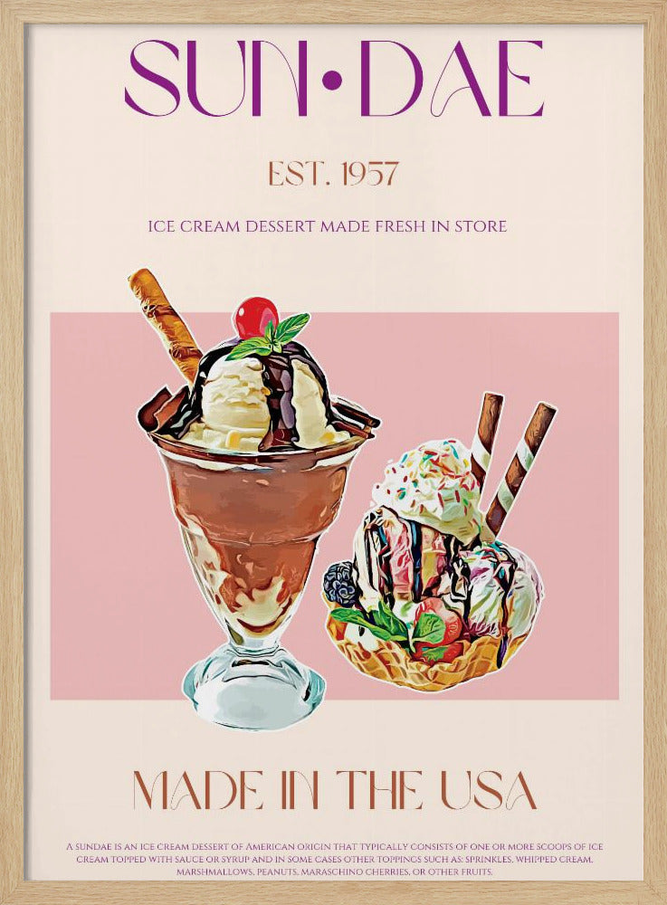 Delicious Sundaes | Poster