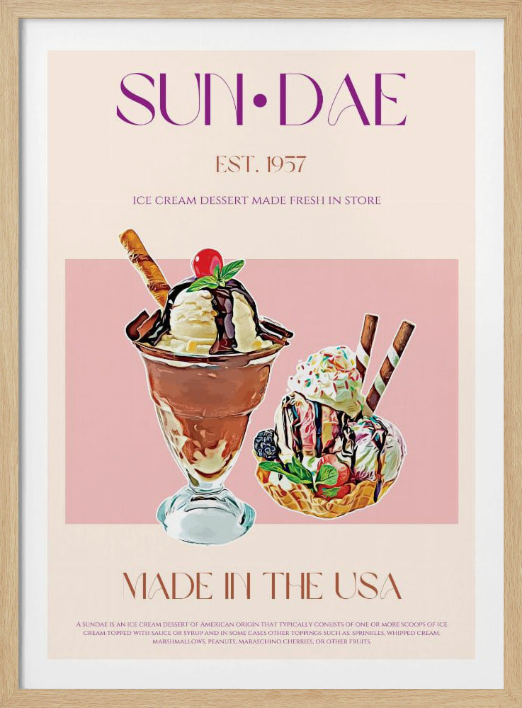 Delicious Sundaes | Poster