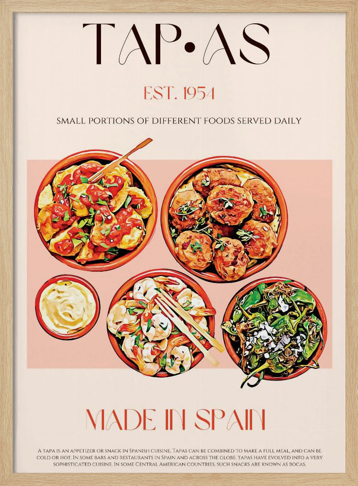 Flavorful Spanish Bites | Poster