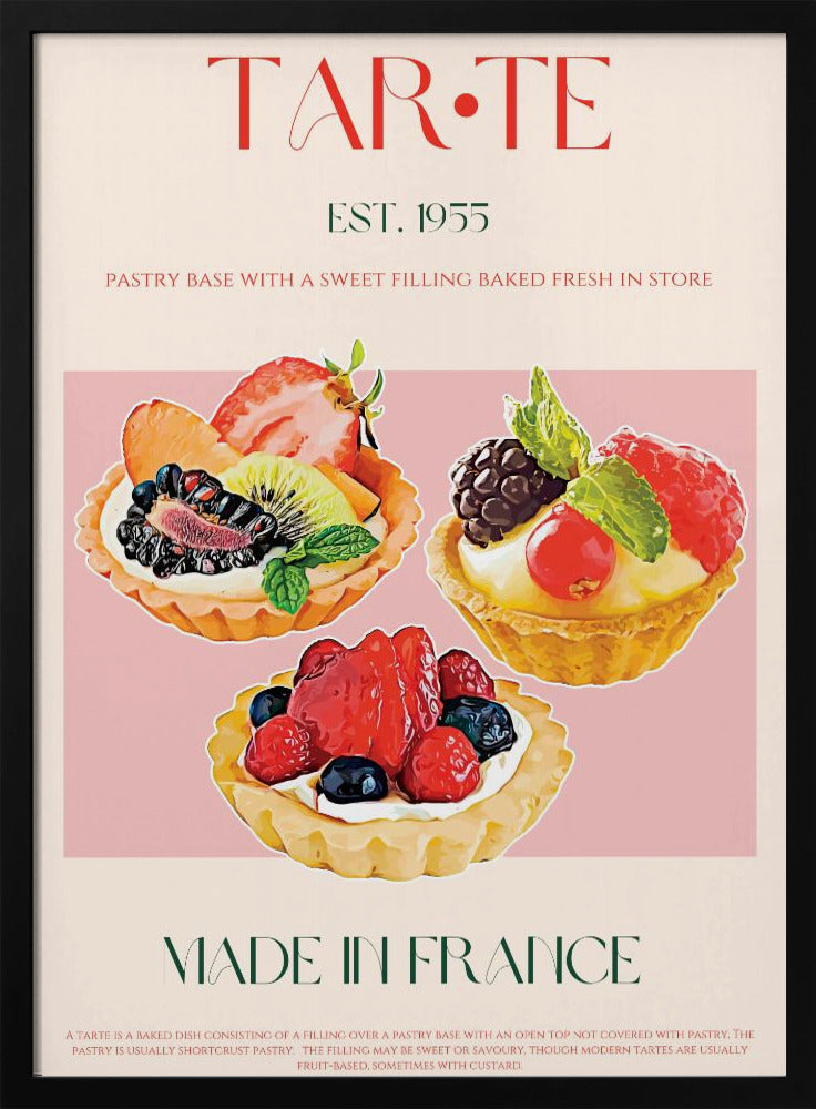 French Tart Symphony | Poster