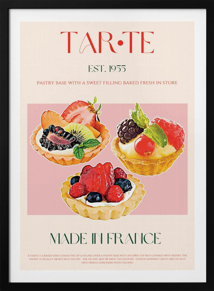 French Tart Symphony | Poster
