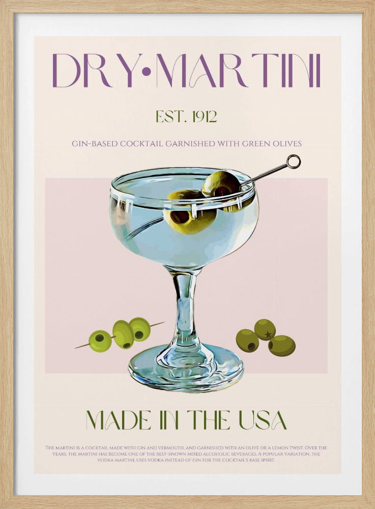 Classic Martini Charm | Poster