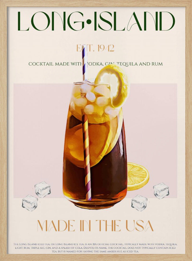 Island Cocktail Delight | Poster