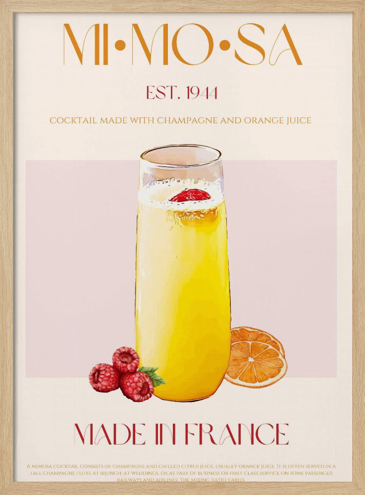 French Sunrise Sip | Poster