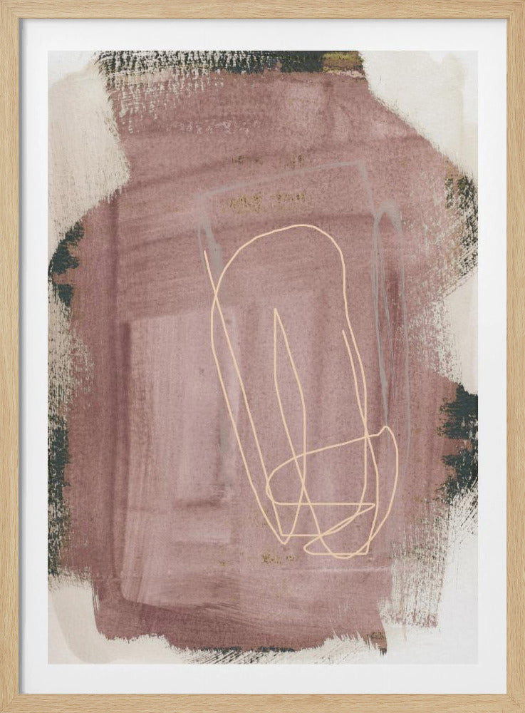 Abstract Brush Strokes 183 Kopie | Poster