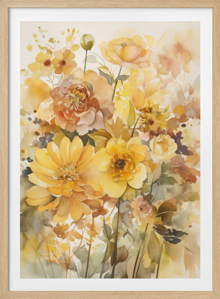 Summer Flowers No 1 | Poster