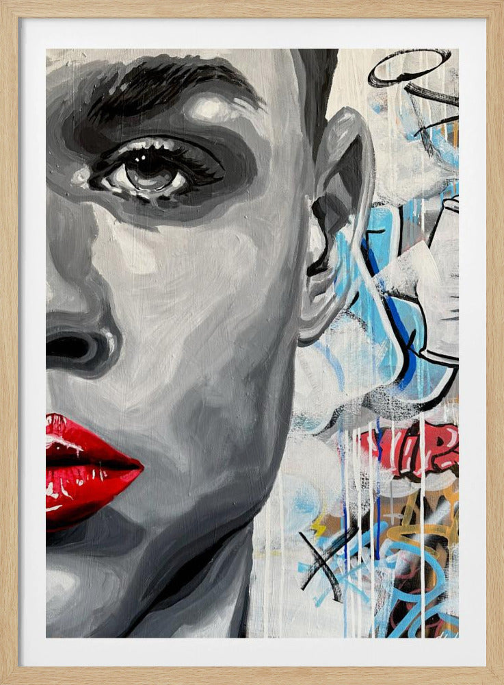 Vivid Graffiti Glance | Poster