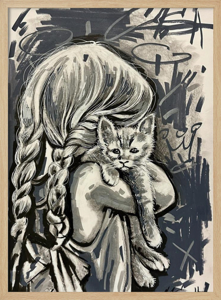 Paws and Pigtails | Poster