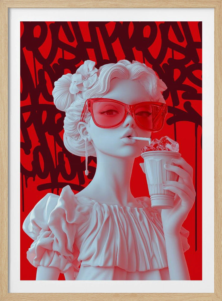 Cherry Sips | Poster