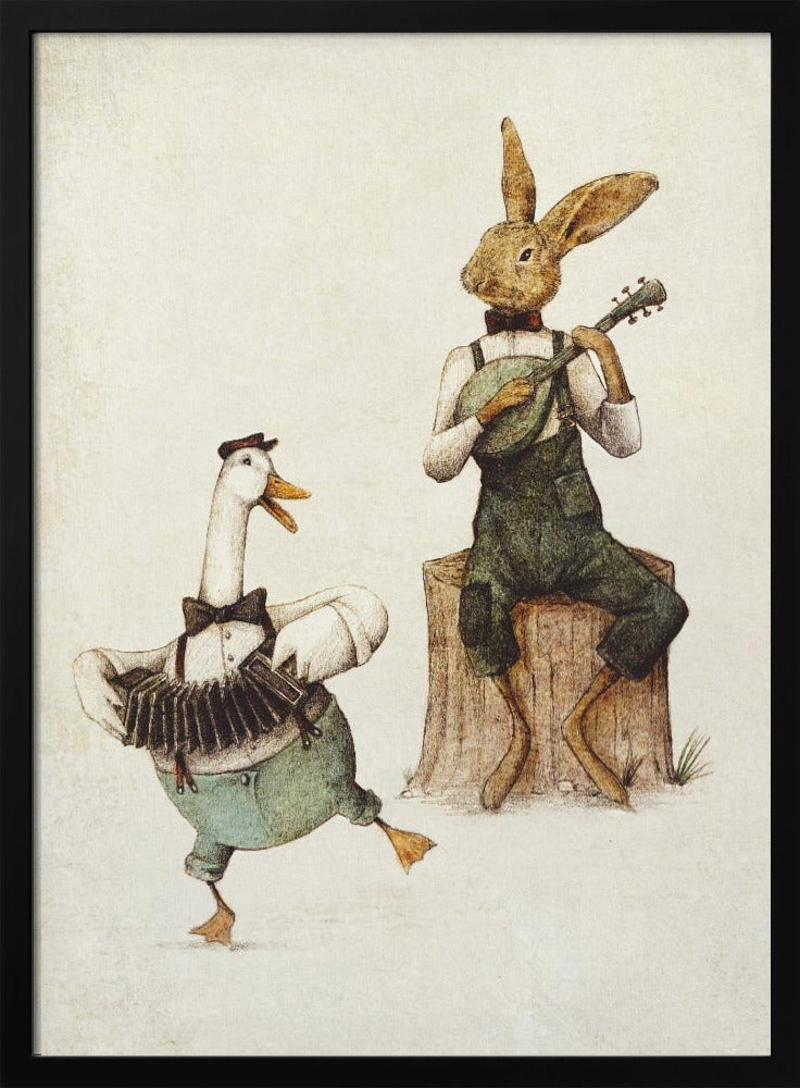 Feathered & Furry Harmony | Poster