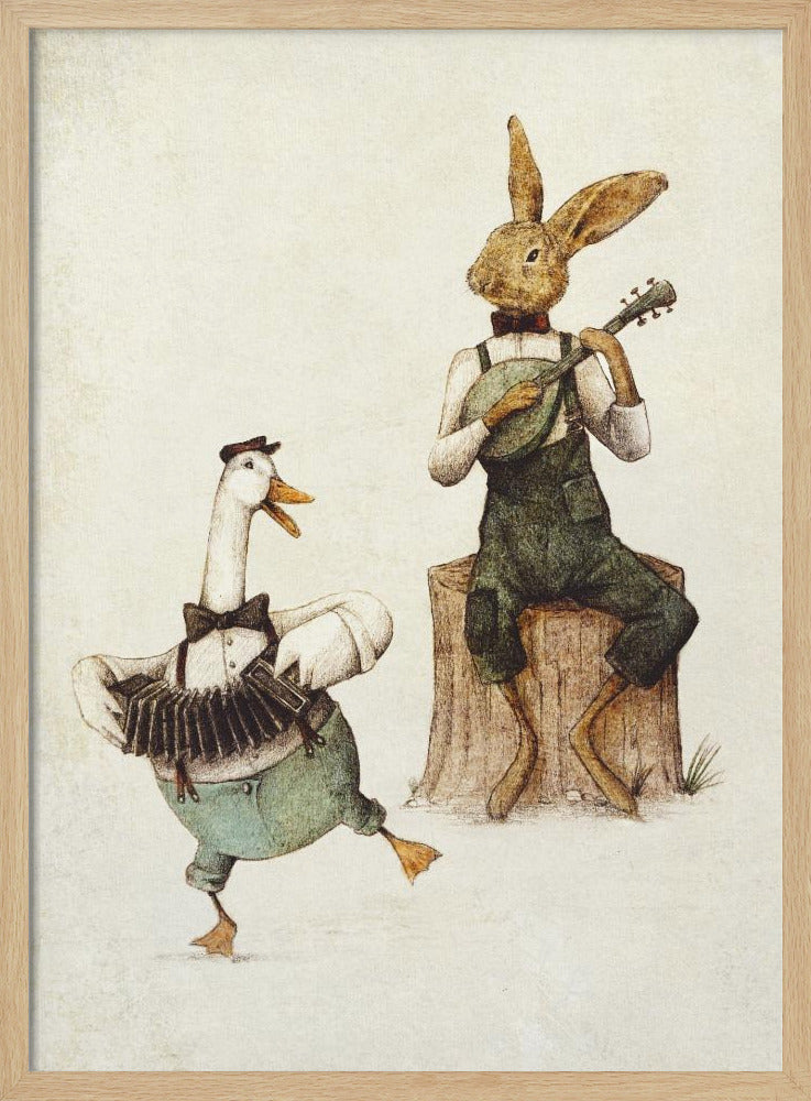 Feathered & Furry Harmony | Poster