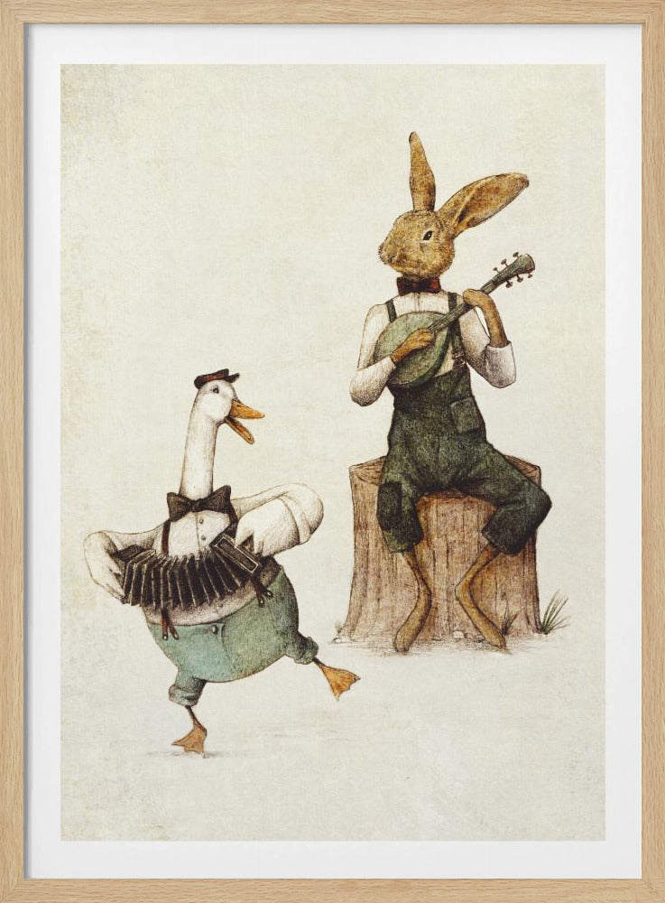 Feathered & Furry Harmony | Poster