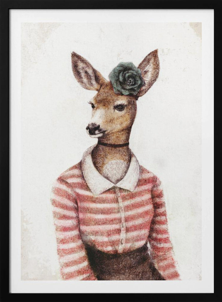 A Deer With A Human Body Shape | Poster