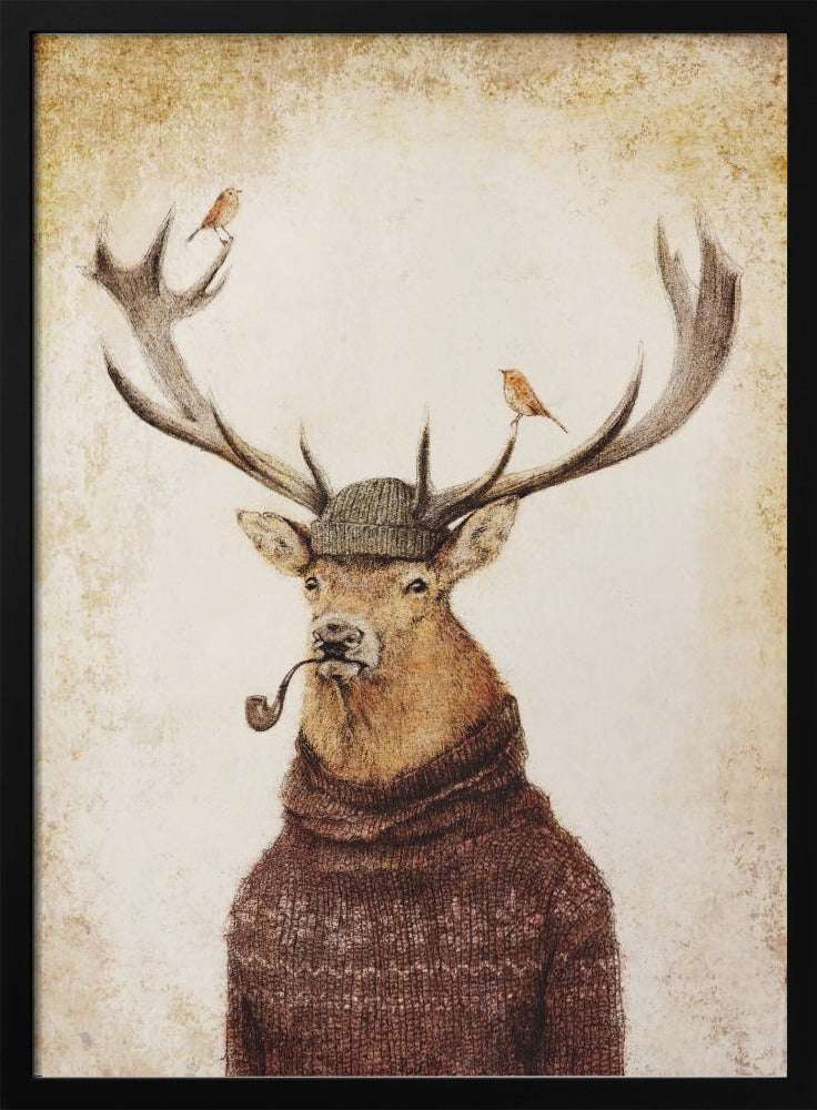 Winter Stag | Poster