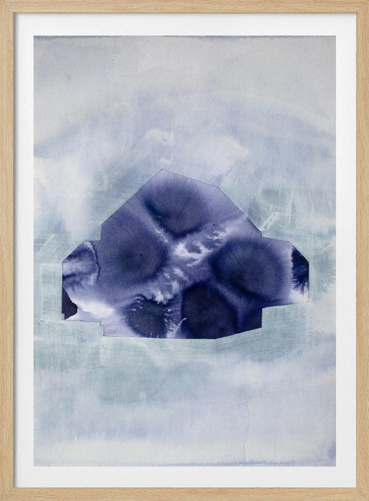 Enigmatic Indigo Haven | Poster