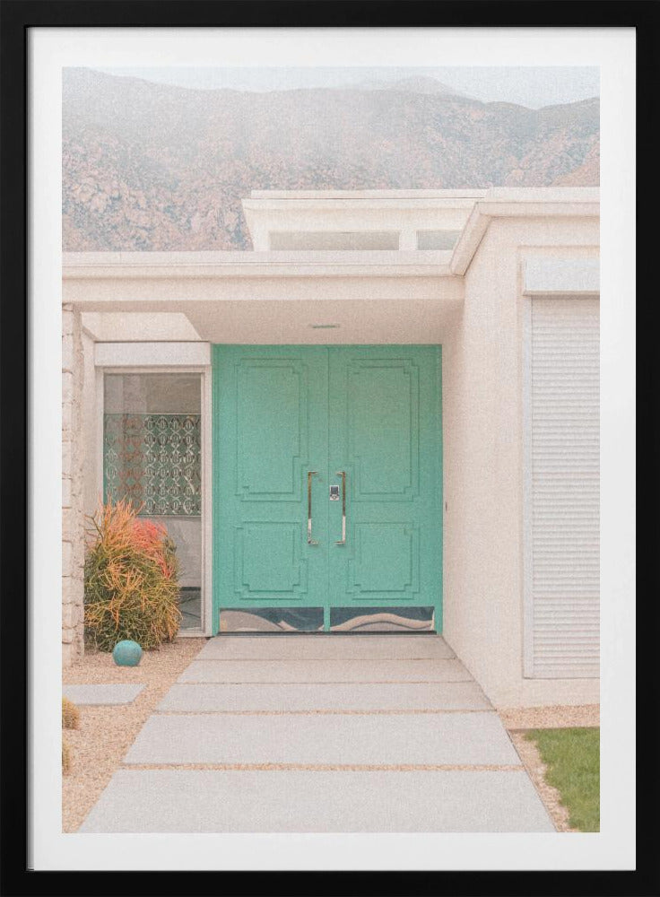 Turquoise Entryway | Poster