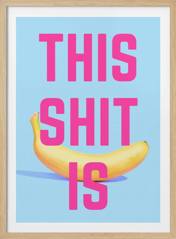Bold Banana Statement | Poster