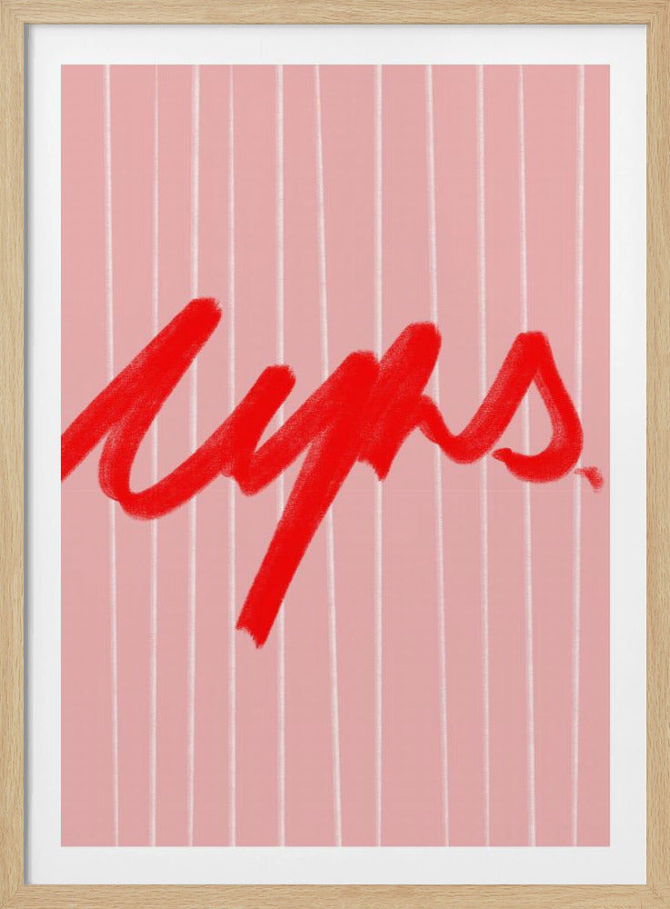 Bold Red Whispers | Poster