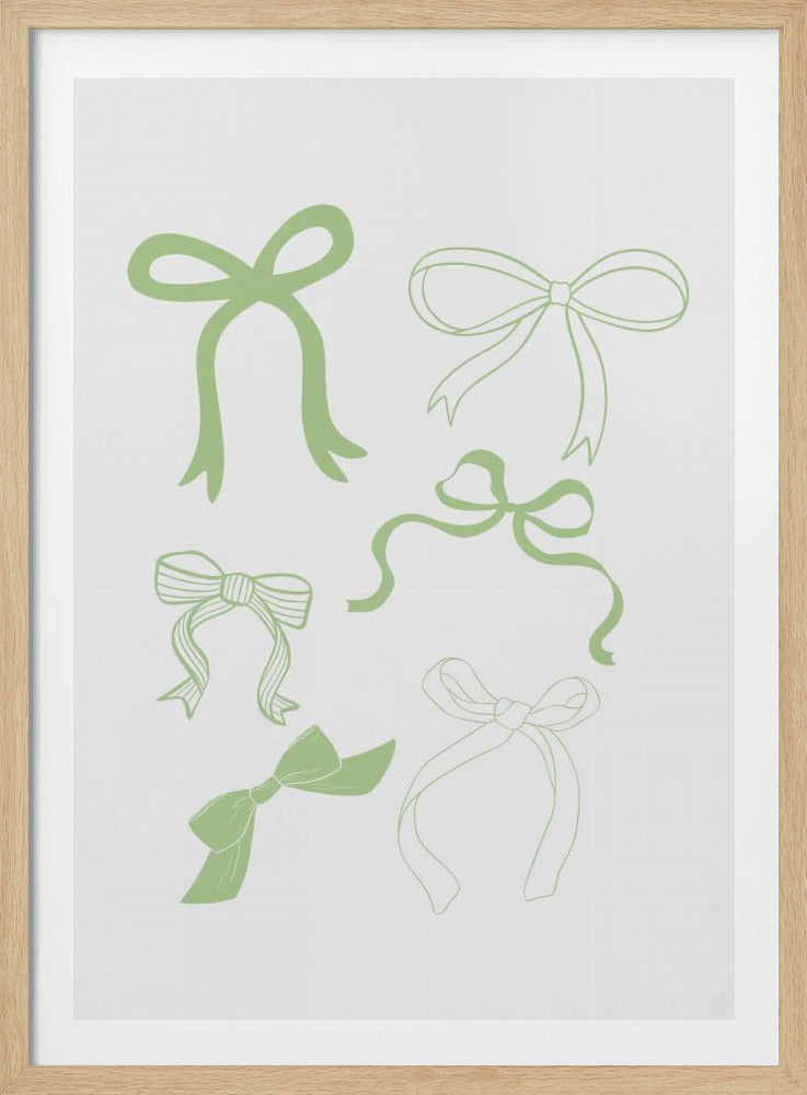 Elegant Bows Collection | Poster