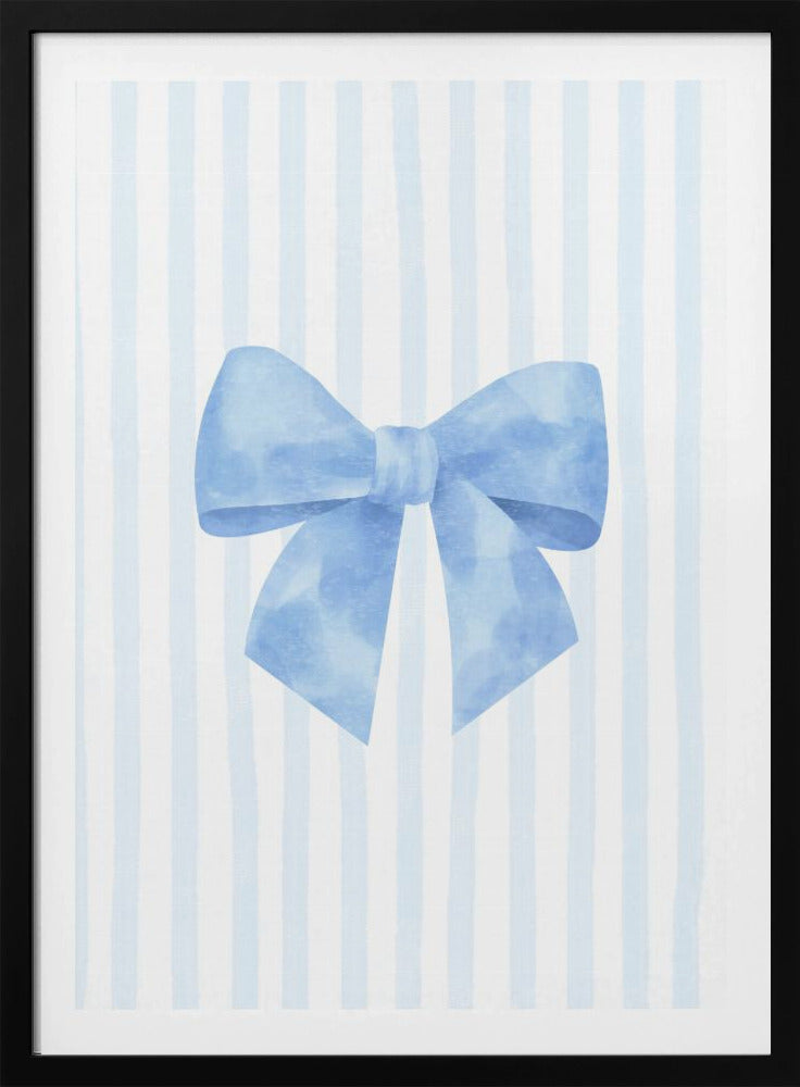 Blue Ribbon Elegance | Poster