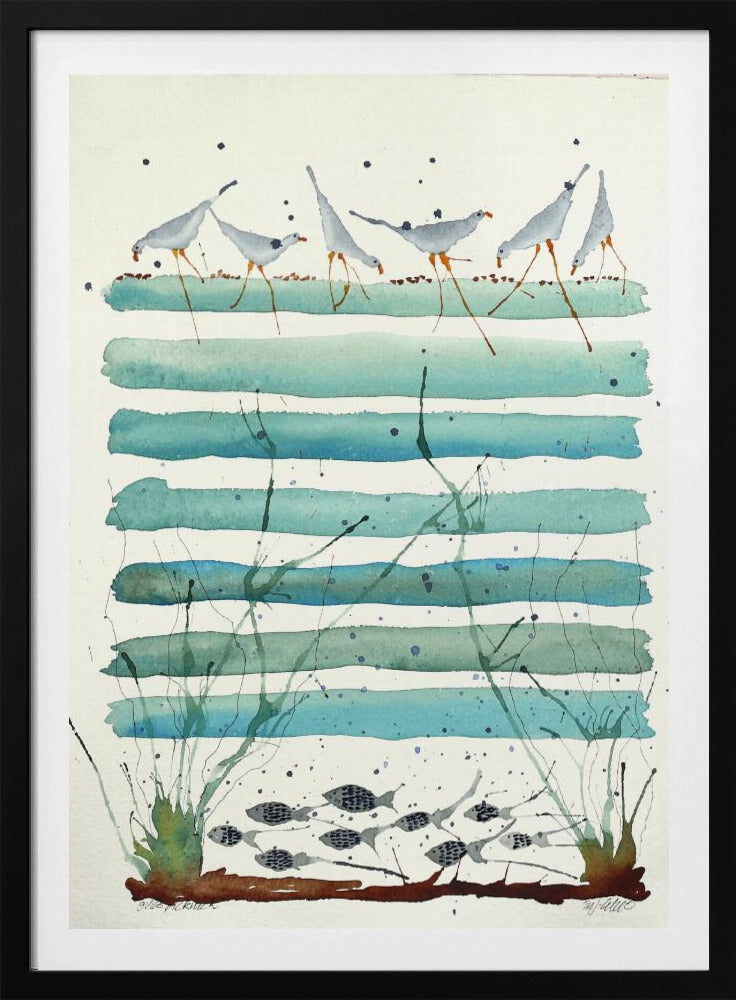 Serene Coastal Scene | Poster