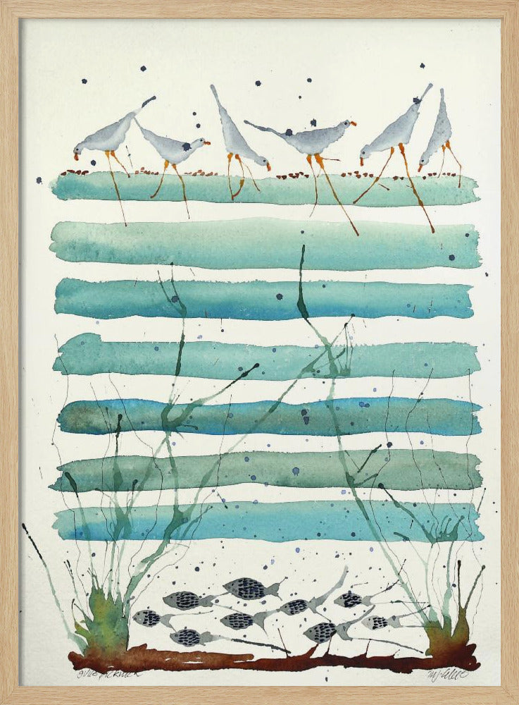 Serene Coastal Scene | Poster