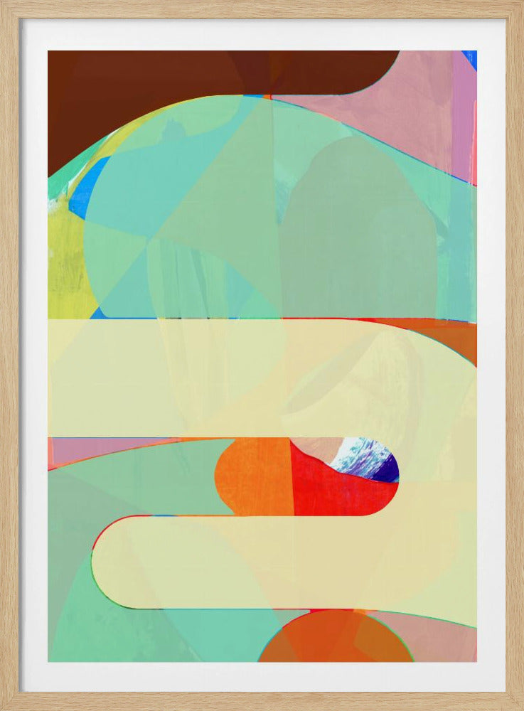 Colorful Geometric Shapes | Poster