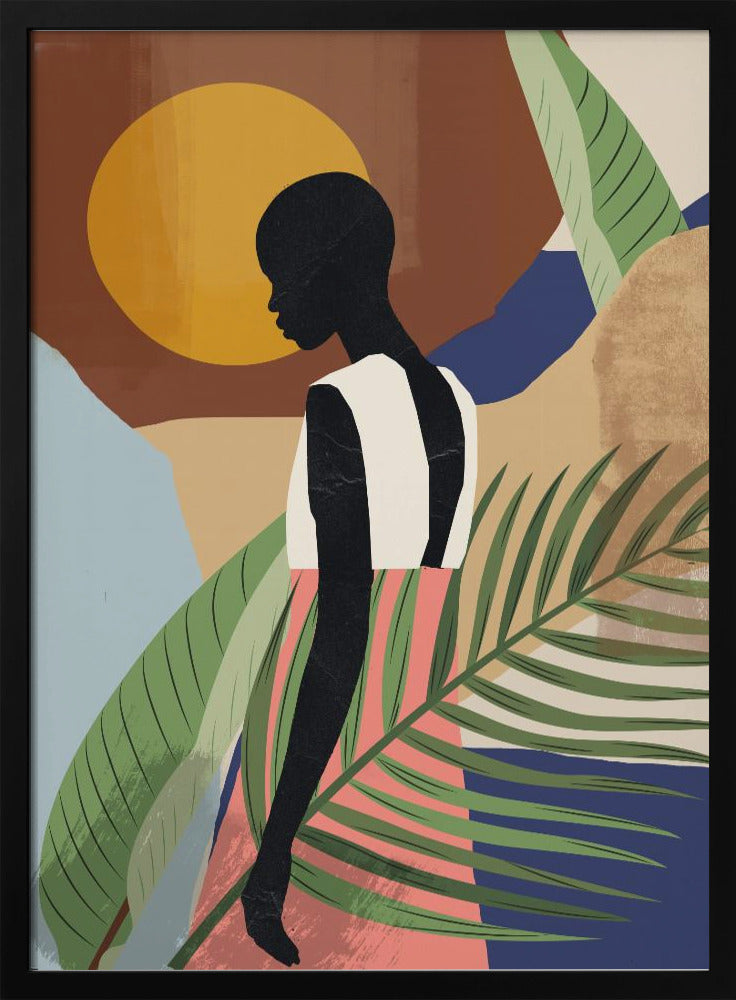 Tropical Girl Shape | Poster
