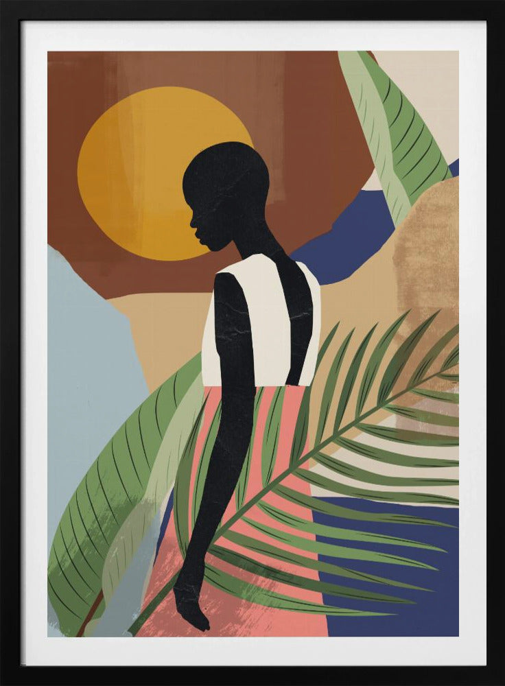 Tropical Girl Shape | Poster