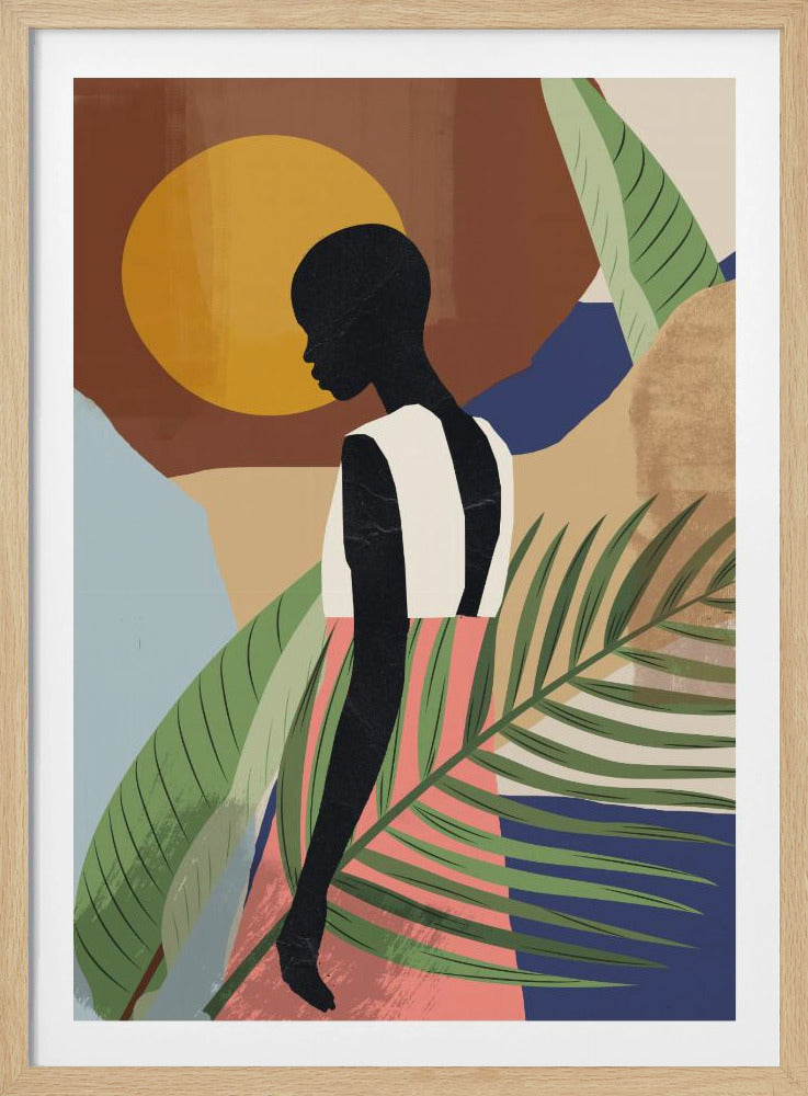 Tropical Girl Shape | Poster