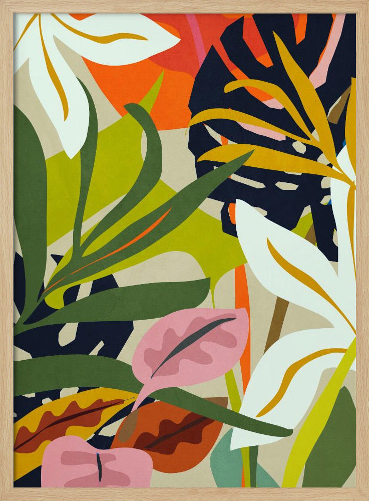 Jungle Abstract Pattern | Poster