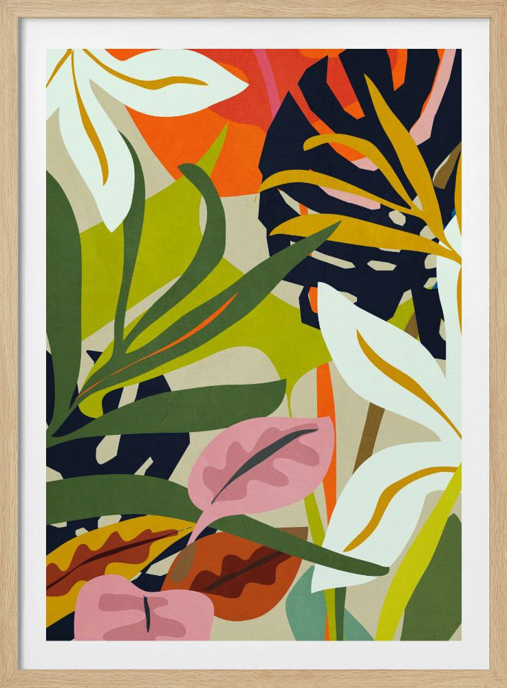 Jungle Abstract Pattern | Poster