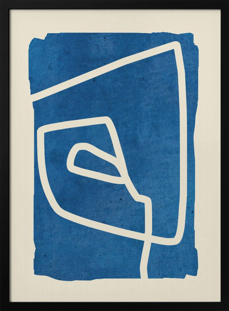 Blue Spiral Dance | Poster