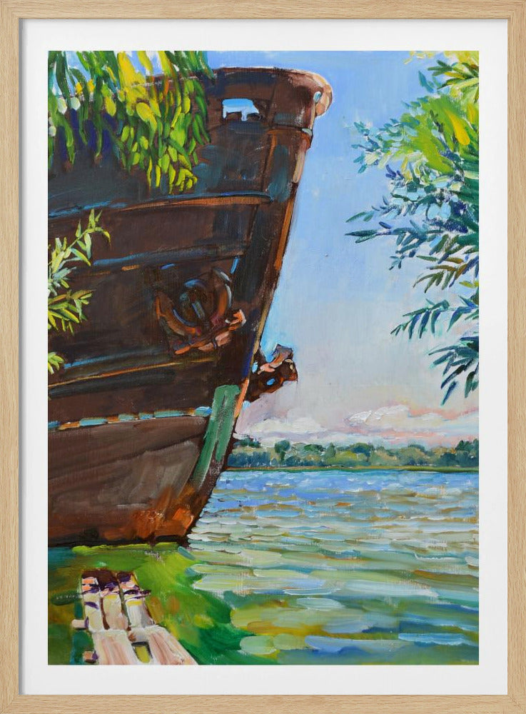 Ship On The River | Poster