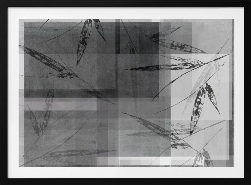 Abstract Botanicals in Neutral Tones | Poster