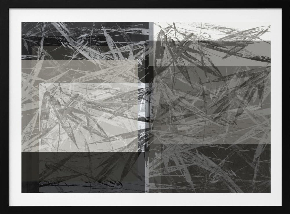 Abstract Botanicals in Neutral Tones | Poster