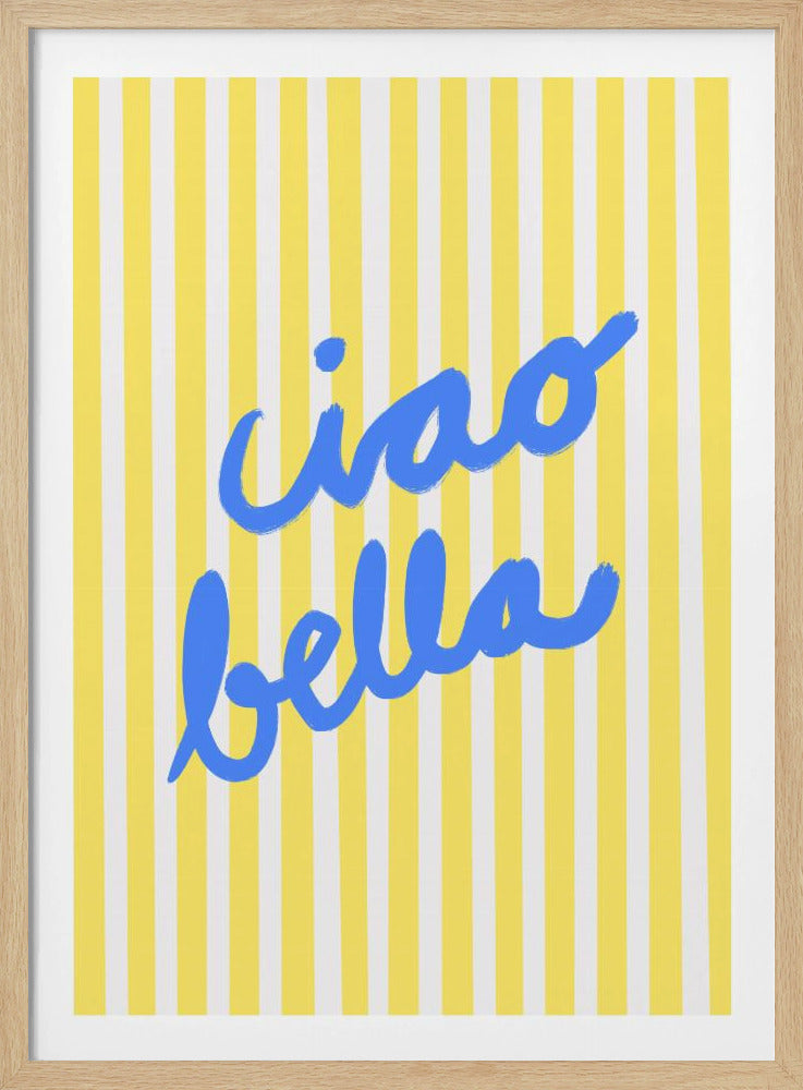 Bright Greeting Stripes | Poster