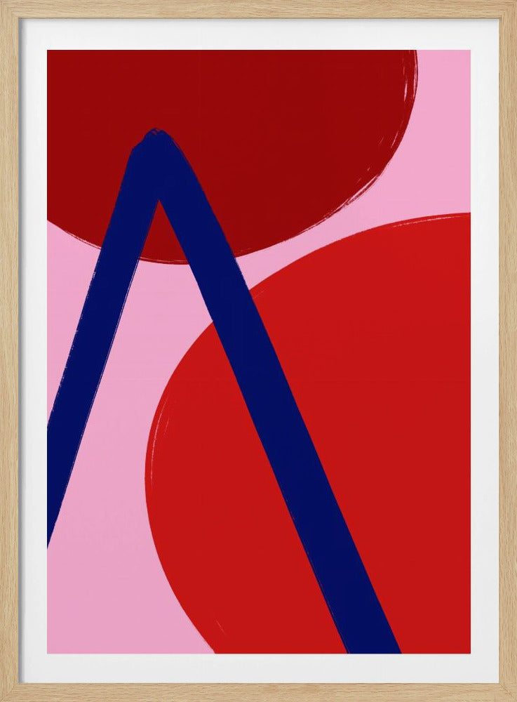 Crimson Geometry | Poster