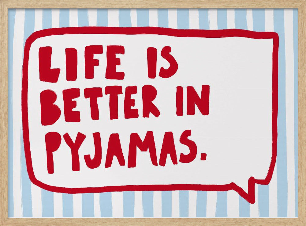 Cozy Pyjama Wisdom | Poster