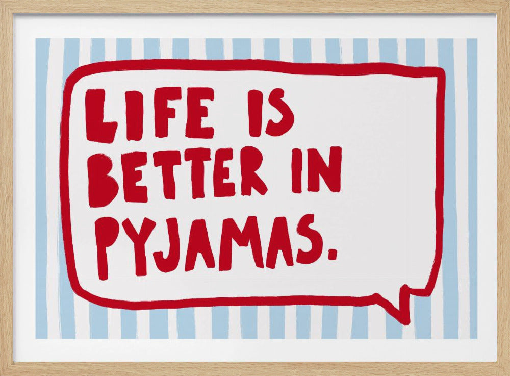 Cozy Pyjama Wisdom | Poster
