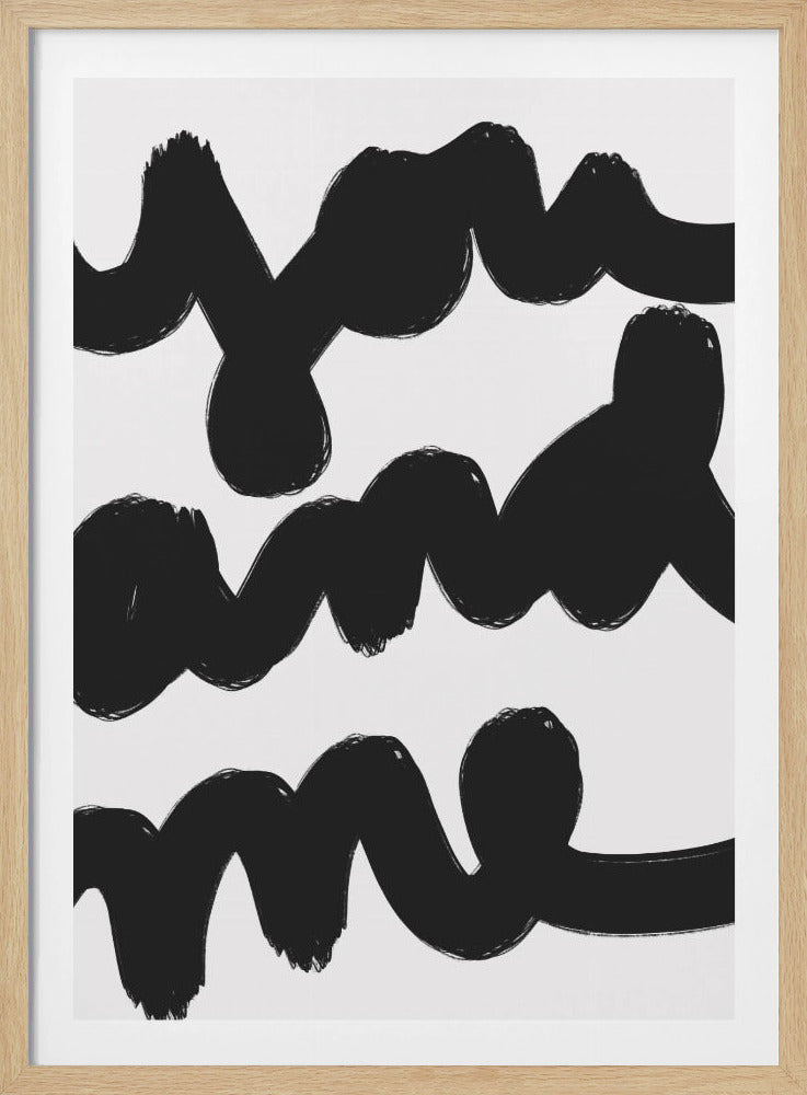 Togetherness Scribble | Poster